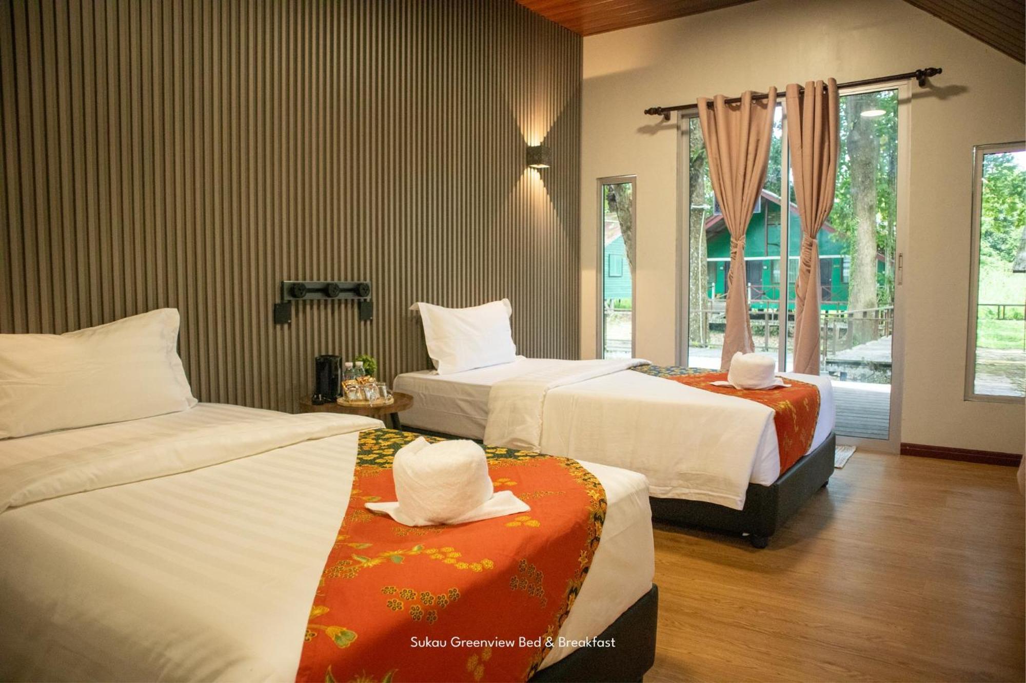 Sukau Greenview Bed & Breakfast Dış mekan fotoğraf